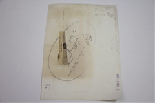 Three 1961 Gene Littler Wire Photos from US Open Win