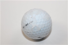 Bernhard Langer Signed Titleist Masters Logo Golf Ball JSA ALOA