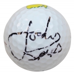 Jordan Spieth Signed Titleist Masters Logo Golf Ball JSA ALOA