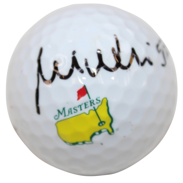 Mike Weir Signed Titleist Masters Logo Golf Ball JSA ALOA