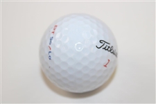 Mike Weir Signed Titleist Masters Logo Golf Ball JSA ALOA