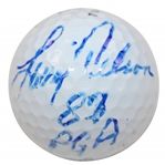 Larry Nelson Signed Titleist Golf Ball with 87 PGA JSA ALOA