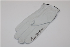 Ben Hogan Signed LH White Golf Glove JSA ALOA