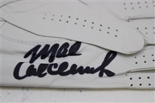 Nagle, Norman, Lehman & Five (5) other The Open Winners Signed Gloves JSA ALOA
