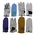 Nagle, Norman, Lehman & Five (5) other The Open Winners Signed Gloves JSA ALOA