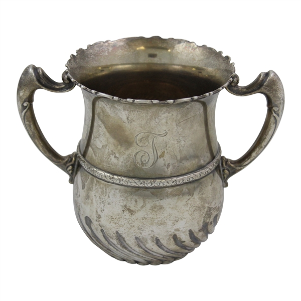 Sterling Silver Trophy Cup with Capital “J” Marking