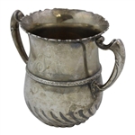 Sterling Silver Trophy Cup with Capital “J” Marking