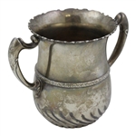 Sterling Silver Trophy Cup with Capital “J” Marking