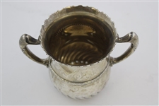 Sterling Silver Trophy Cup with Capital “J” Marking