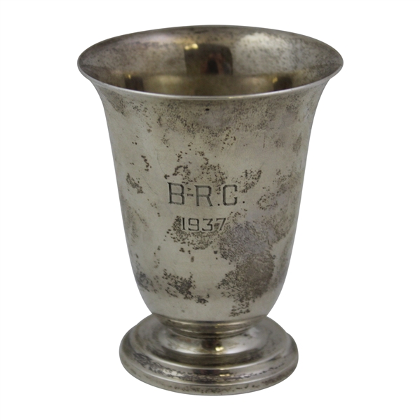 1937 B-R C Sterling Silver Cup