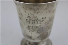 1937 B-R C Sterling Silver Cup