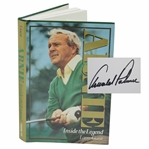 Arnold Palmer Signed Arnie Inside The Legend Book by Larry Guest JSA ALOA