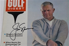 Jack Nicklaus Signed 1966 Golf Digest Magazine JSA ALOA