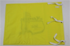 Jose Maria Olazabal Signed Undated Masters Embroidered Flag JSA ALOA