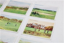 Full Set of Twenty-Five (25) WD & HO Wills Golfing Tobacco Golf Cards