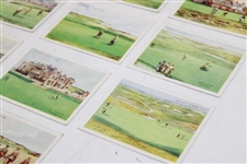 Full Set of Twenty-Five (25) WD & HO Wills Golfing Tobacco Golf Cards