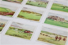 Full Set of Twenty-Five (25) WD & HO Wills Golfing Tobacco Golf Cards