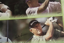 Palmer, Nicklaus, Watson, Player & others Signed 2006 Wendy's Skins Game Poster JSA ALOA