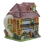 Golf Shop/Visitors Welcome/Pro-Shop/Driving Range Ceramic Golf Club Teapot
