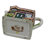 Golf Shop/Visitors Welcome/Pro-Shop/Driving Range Ceramic Golf Club Teapot