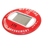 1982 Masters Tournament Official Badge #175