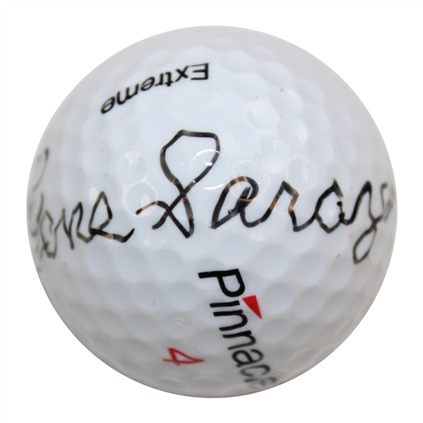 Gene Sarazen Signed Pinnacle Princes GC Sandwich Logo Ball JSA ALOA