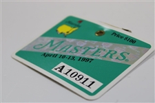 1997 Masters Tournament SERIES Badge #A10911 - Tiger's First Masters Win