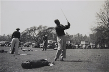 Three (3) Craig Wood at the 1941 Masters Tournament Original Photos