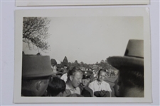 Three (3) Craig Wood at the 1941 Masters Tournament Original Photos