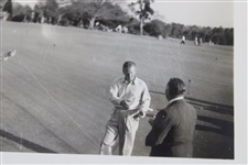 Three (3) Craig Wood at the 1941 Masters Tournament Original Photos