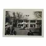 Bobby Jones on the Patio at the 1941 Masters Tournament Original Photo