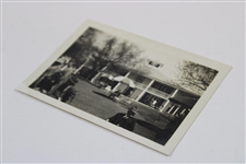 Bobby Jones on the Patio at the 1941 Masters Tournament Original Photo