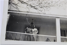 Bobby Jones on the Clubhouse Porch at the 1941 Masters Tournament Original Photo