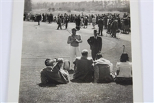 Bobby Jones on the Course at the 1941 Masters Tournament Original Photo