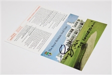 Tony Jacklin Signed Royal Birkdale Scorecard JSA ALOA