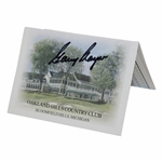 Gary Player Signed Oakland Hills Country Club Scorecard JSA ALOA