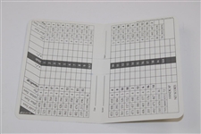 North, Littler & Jones Signed Oakland Hills CC South Course Scorecard JSA ALOA