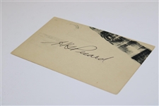 Henry Picard Signed Postcard JSA ALOA