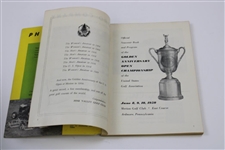 1950 US Open at Merion Official Program - Ben Hogan Winner