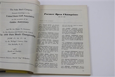 1950 US Open at Merion Official Program - Ben Hogan Winner