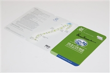 Peter Thompson Signed Old Course Scorecard PSA #Y76084