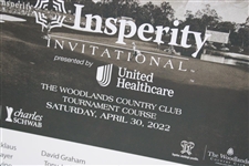 Nicklaus, Player, Trevino & Others Signed 2022 3M Greats of Golf Poster - Matted JSA ALOA