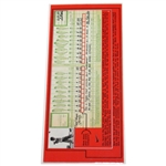 Rare Tiger Woods - Nike Ltd Ed First Tiger Woods Victory Scorecard - Issued to Campers Circa 1996