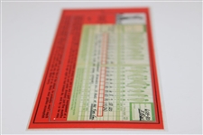 Rare Tiger Woods - Nike Ltd Ed First Tiger Woods Victory Scorecard - Issued to Campers Circa 1996