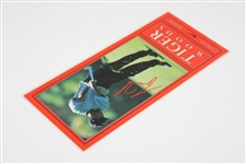 Rare Tiger Woods - Nike Ltd Ed First Tiger Woods Victory Scorecard - Issued to Campers Circa 1996
