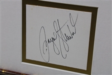 Original Bart Forbes Payne Stewart Painting Golf's Greatest Card Set w/Signature JSA ALOA