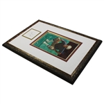 Original Bart Forbes Payne Stewart Painting Golf's Greatest Card Set w/Signature JSA ALOA