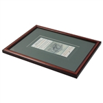 Payne Stewart Signed 1999 US Open At Pinehurst Corporate Village Framed Ticket JSA ALOA