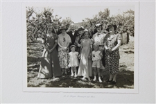 Professional Photograph Of J H Taylor And His Family