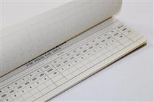 Five (5) Unused Masters Tournament Scorecards For Press Use Only 1964 On Back